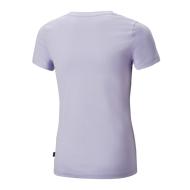 T-shirt Mauve Fushia Fille Puma Tee vue 2