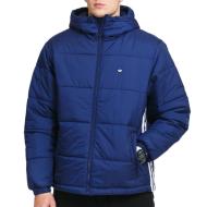 Doudoune Marine Homme Adidas Hooded Puff pas cher