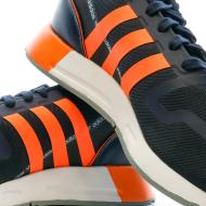 Baskets Noires/Oranges Homme Adidas Multix vue 7