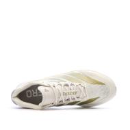 Chaussures Running Blanc/Doré Adidas Adizero Boston 13 vue 4