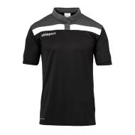 UHLSPORT Offense 23 Men’s Grey/Black Polo Shirt affordable