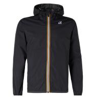 Schwarze Windjacke für Damen und Herren von K-WAY „Le vrai 4.0 Claude“ Ansicht 3