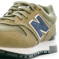 565 Baskets Kaki Homme New Balance vue 7