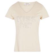T-Shirt Beige Femme Morgan DBISOU vue 2