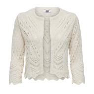 Cardigan Ecru FemmeJDY Sun 3/4 Cropped vue 2