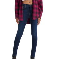 Jean Super Skinny Bleu Brut Femme Levi's 720 Hirise pas cher