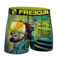 Boxer Noir/Vert Homme Freegun Sphere pas cher