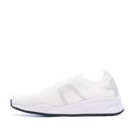 Baskets Blanche/Argent Femme TBS Calinee pas cher