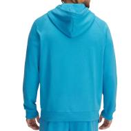 Sweat à capuche Turquoise Homme Under Armour Rival 1379757 vue 2