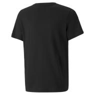 T-shirt Noir Garçon Puma Tape vue 2