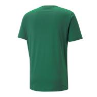 T-shirt Vert Homme Puma Essential Logo vue 2
