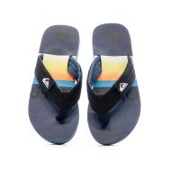 Tongs Bleu/Orange Garçon/Homme Quiksilver Molokaï Layback vue 3