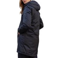 Veste Coupe vent Noir Femme Laura Jo Mi-saison vue 2