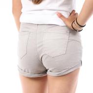 Short Gris Femme Monday Premium LW526 vue 2