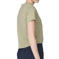 T-shirt Kaki Femme The North Face Fndtion Crop vue 2