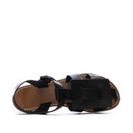 Sandales Noires Femme Pare Gabia Axpe vue 4