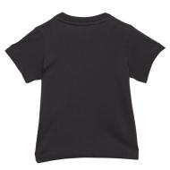 T-Shirt Noir Garçon Adidas Trefoil vue 2