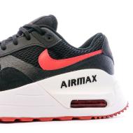 Baskets Noir/Rouge Homme Nike Air Max Systm vue 7