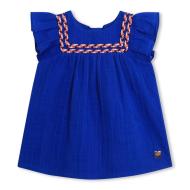 Robe Bleu Bébé Fille Carrément Beau Y30099 pas cher