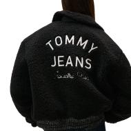 Veste Noire Femme Tommy Hilfiger Varsity vue 2
