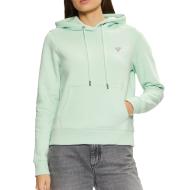 Sweat Vert Femme Guess Hood