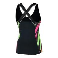 Débardeur De Tennis Noir Femme tech Mizuno Printed vue 2