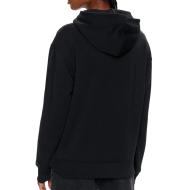 Sweat Noir Femme Calvin Klein Jeans 00GWS4W340 vue 2