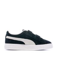 Baskets Noir Mixte Puma Suede Classic vue 2