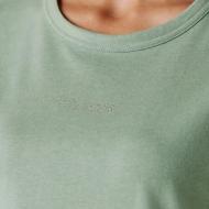 Green Women's T-Shirt Pepe jeans Pjl L Nd Photo of the Espace des Marques %store% store - view of %key%