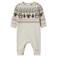 Pyjama de Noel Écru Garçon Name it Nalko pas cher