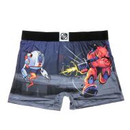 Boxer Noir/Gris Homme Freegun Robot vue 2