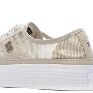 Baskets Beige Femme Tommy Hilfiger Th Mesh vue 7