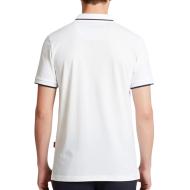 Polo Blanc Homme Lee Cooper GLC2046 vue 2