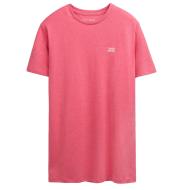 T-shirt Rose Homme Teddy Smith Total 1 pas cher