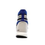 Bota Luna Azul/Blanco/Negro Niño Adidas Alta ver 3