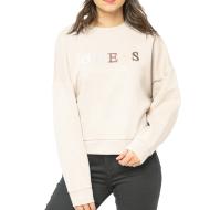 Sweat Écru Femme Guess Bluza