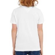 T-Shirt Blanc Garçon Tommy Hilfiger Essentialpol vue 2
