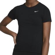 T-shirt Noir Fille Nike Pro pas cher