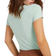 T-shirt Bleu Femme Guess Mini Triangle vue 2