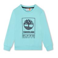 Sweat Bleu Garçon Timberland T60075 pas cher