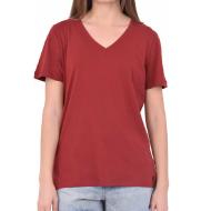 T-shirt Rouge Femme Superdry LightWeight