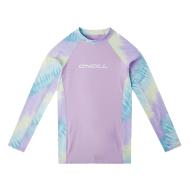 Lycra Violet/Bleu Fille O'Neill Printed Skin pas cher