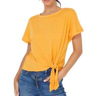 T-Shirt Orange Femme Vero Moda Marijune pas cher