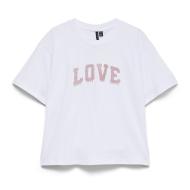 T-Shirt Blanc Femme Vero Moda Vmloretta