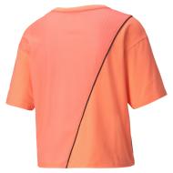 Maillot de sport Orange/Rose Femme Puma Pearl vue 2