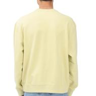 Sweat Jaune Homme Calvin Klein Jeans Ls 350terry vue 2
