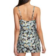 Robe Imprimé Noir Femme RVCA United vue 2