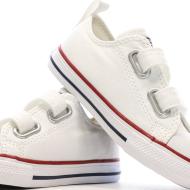 Baskets Blanches Garçon/Fille Converse Chuck Taylor All Star vue 7