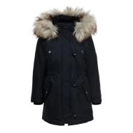 Parka Marine Fille Kids ONLY Iris pas cher