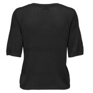 T-Shirt en Maille Noir Femme JDY Pullover vue 2